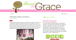 Desktop Screenshot of blessedwithgrace.net